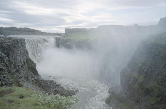 Dettifoss from the outcrop