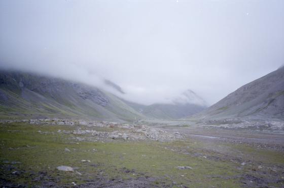 Mountains in mist